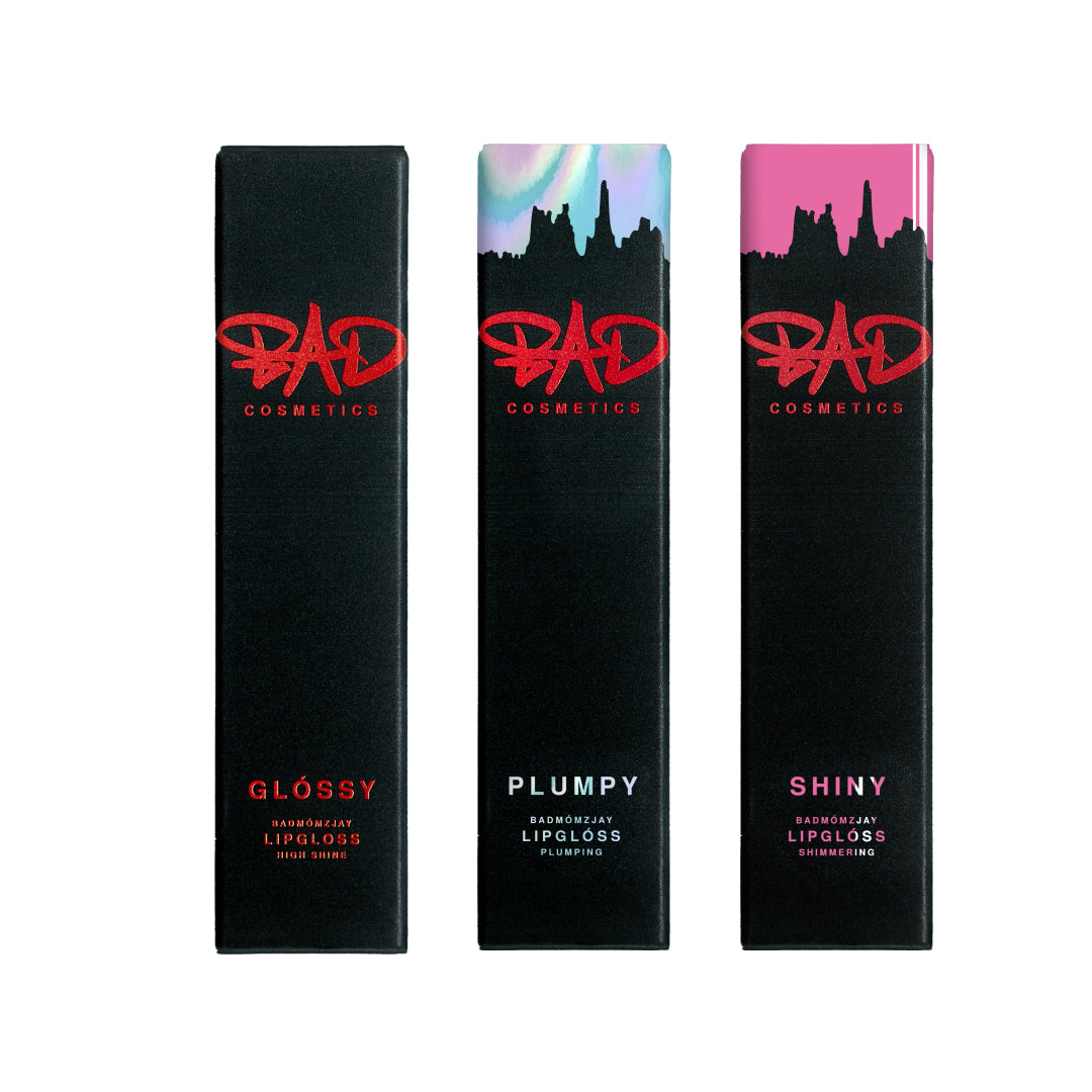 BAD Bundle "PLUMPY SHINY GLÓSSY" (3x12 ml)